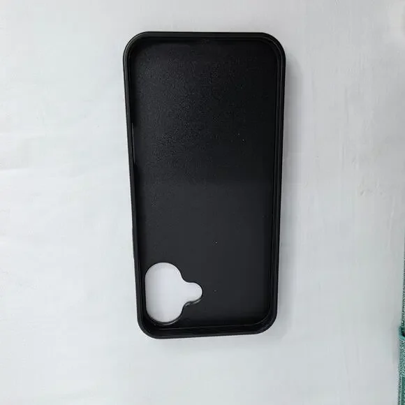 iPhone 16 Plus Turquoise Glitter Phone Case With Detachable Wallet Card Holder - Picture 10 of 16